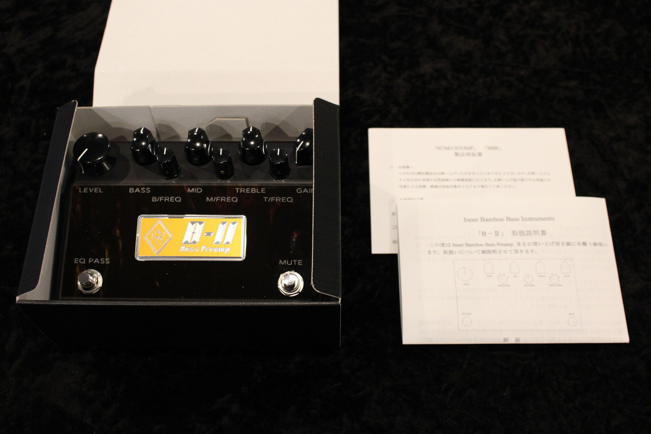 ベース Inner Bamboo electron B-II Bass Preamp Inner Bamboo Electron B Ii Preamp [08/25] | Reverb