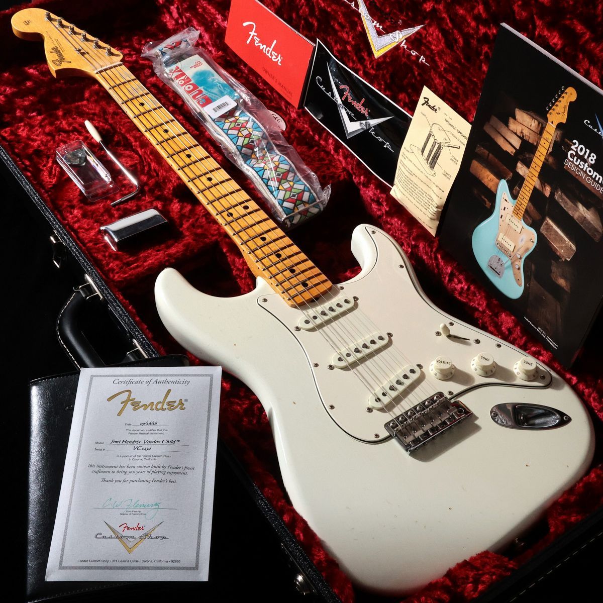 Fender Custom Shop Jimi Hendrix Voodoo Child Sig Stratocaster
