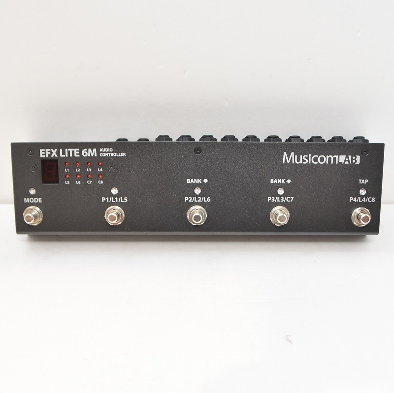 値下げ　Musicom Lab EFX 6M LITE　スイッチャー Musicom LAB EFX LITE 6M MIDI Loop Switcher 【心斎橋店】（中古/送料