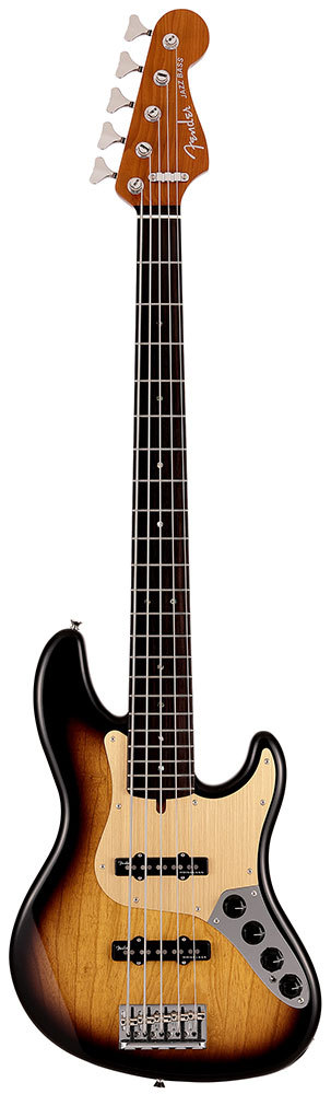 Fender Deluxe Jazz Bass V Kazuki Arai Edition 2-Color Sunburst ５弦ベース 新井和輝モデル （新品/送料無料）【楽器検索デジマート】