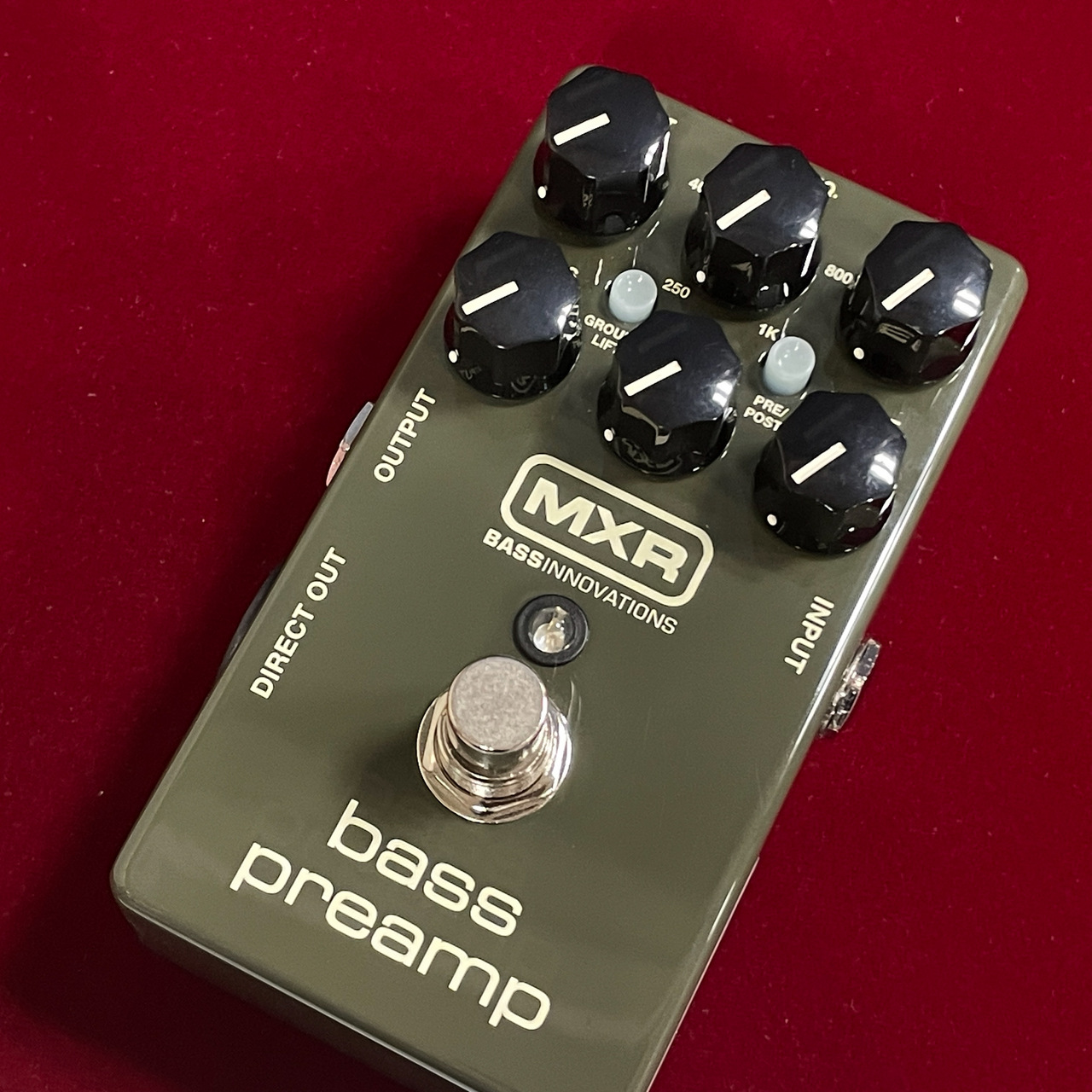 MXR M81 Bass Preamp ベースプリアンプ乾電池は付属しません - ギター