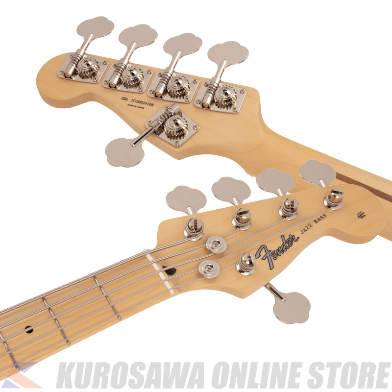 ☆ Fender JAPAN JAZZ BASS ナチュラル ケース付き 日本製 Fender Made in Japan Hybrid II Jazz Bass V Maple Vintage Natural