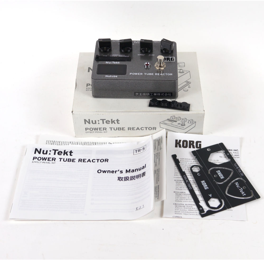 KORG TR-S POWER TUBE REACTOR 中古 美品 Nu Tekt 【中古】 Nu:Tekt KORG TR-S POWER TUBE REACTOR パワー