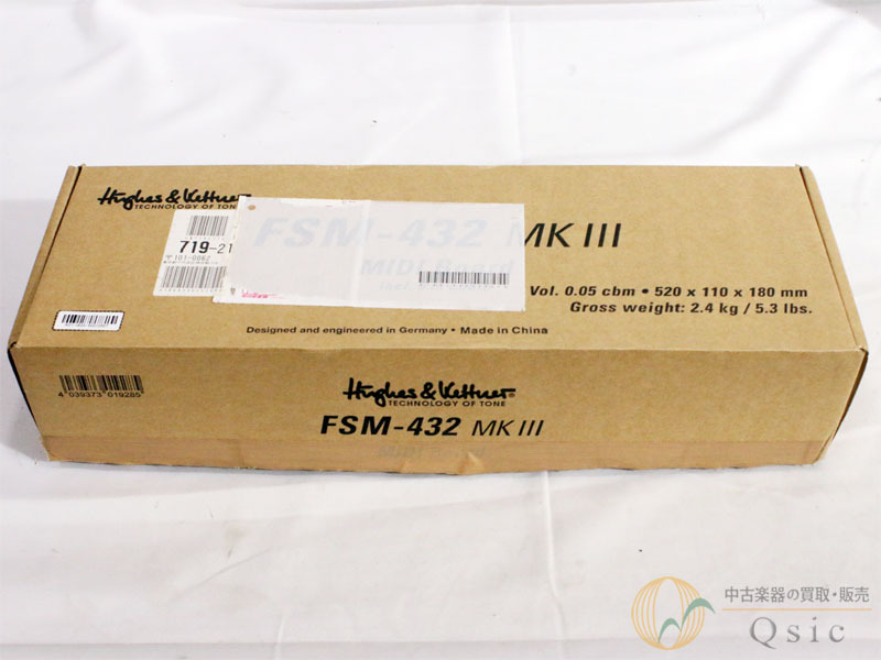 Hughes&Kettner FSM432 MKIII MIDI BOAD [MM342]【神戸店在庫】（中古