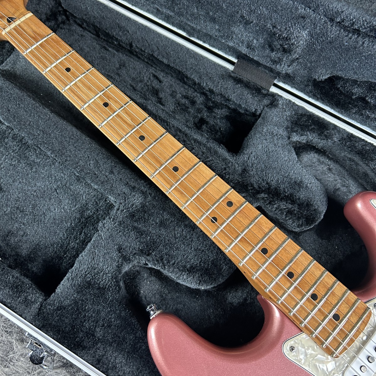 Warmothマスタング　ジャガー　ネックのみ WARMOTH JAGUAR TYPE ワーモス製のかなりとんがった仕様の