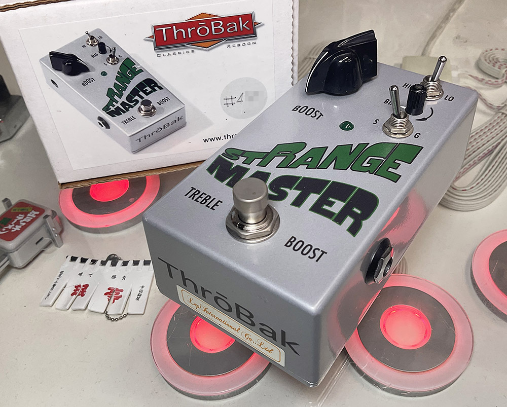 ThroBak Strange Master トレブルブースターオーバードライブ ThroBak Strange Master トレブルブースターオーバードライブ - メルカリ