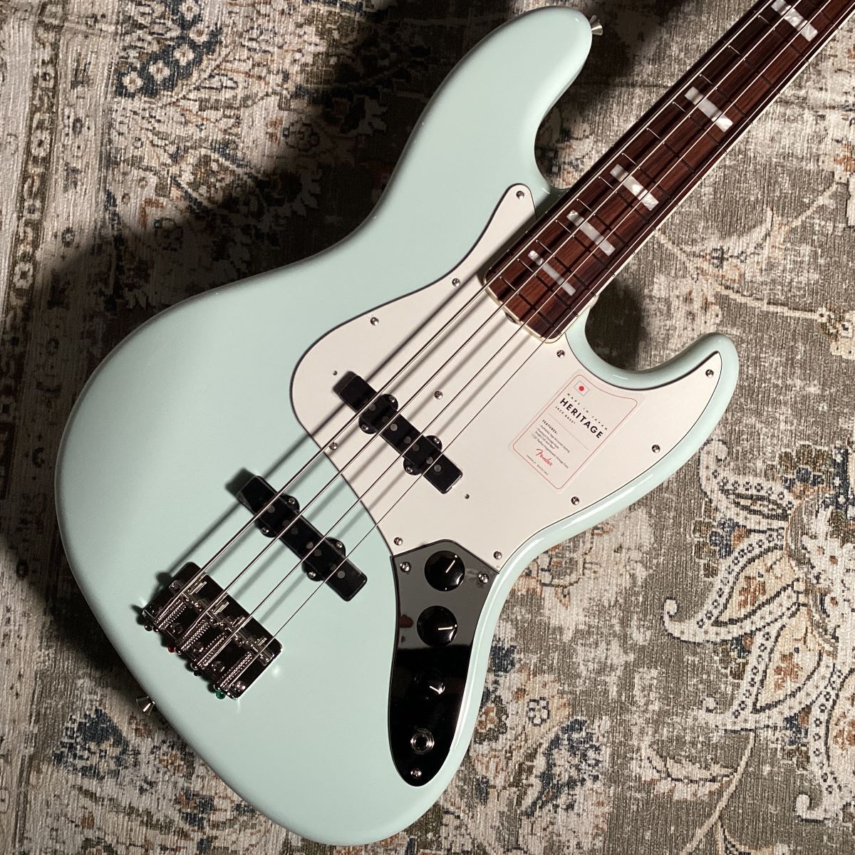 Fender 2023 Heritage Late 60S JazzBass #JD23026377 SonicBlue 4.23 ...