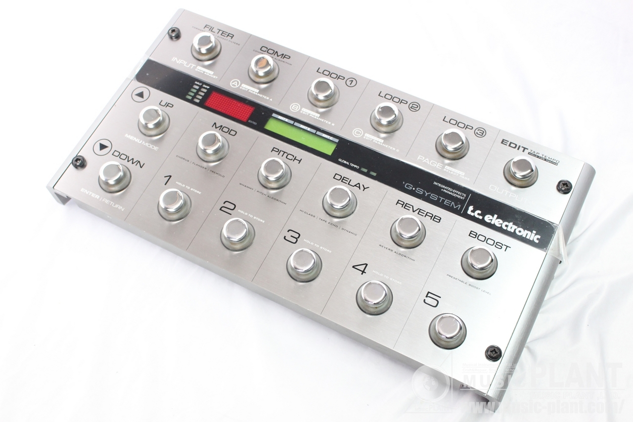 tc electronic G-SYSTEM（中古）【楽器検索デジマート】