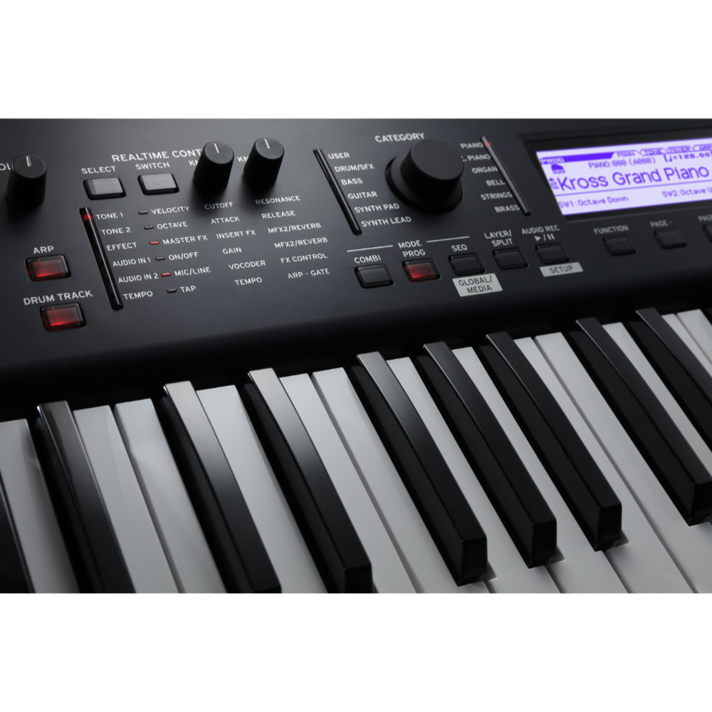 KORG KROSS2 61鍵 シンセサイザー Korg Kross2 Keyboard Synthesizer Workstation, 61-Key | zZounds