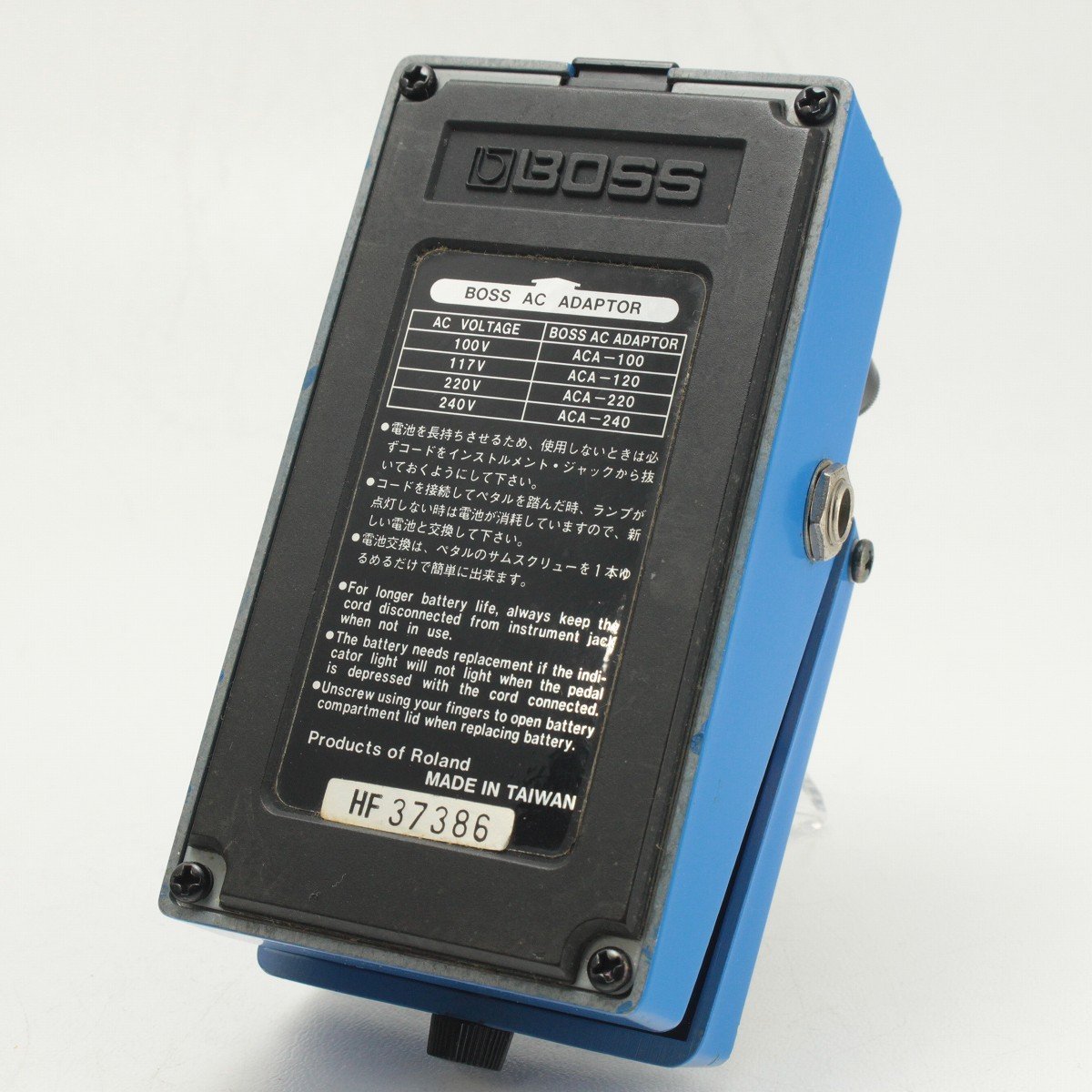 【美品！】BOSS CS-3 ACAアダプタ対応 コンプレッサー BOSS CS-3 ACAアダプター対応からPSAアダプター（現行品）対応へ