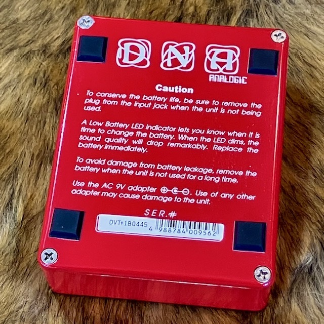 DNA Analogic Virtual Tube エフェクター（B級特価）【楽器検索