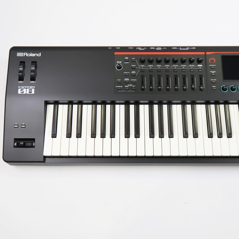 Roland 【中古】 ROLAND FANTOM-08 MUSIC WORKSTATION シンセサイザー
