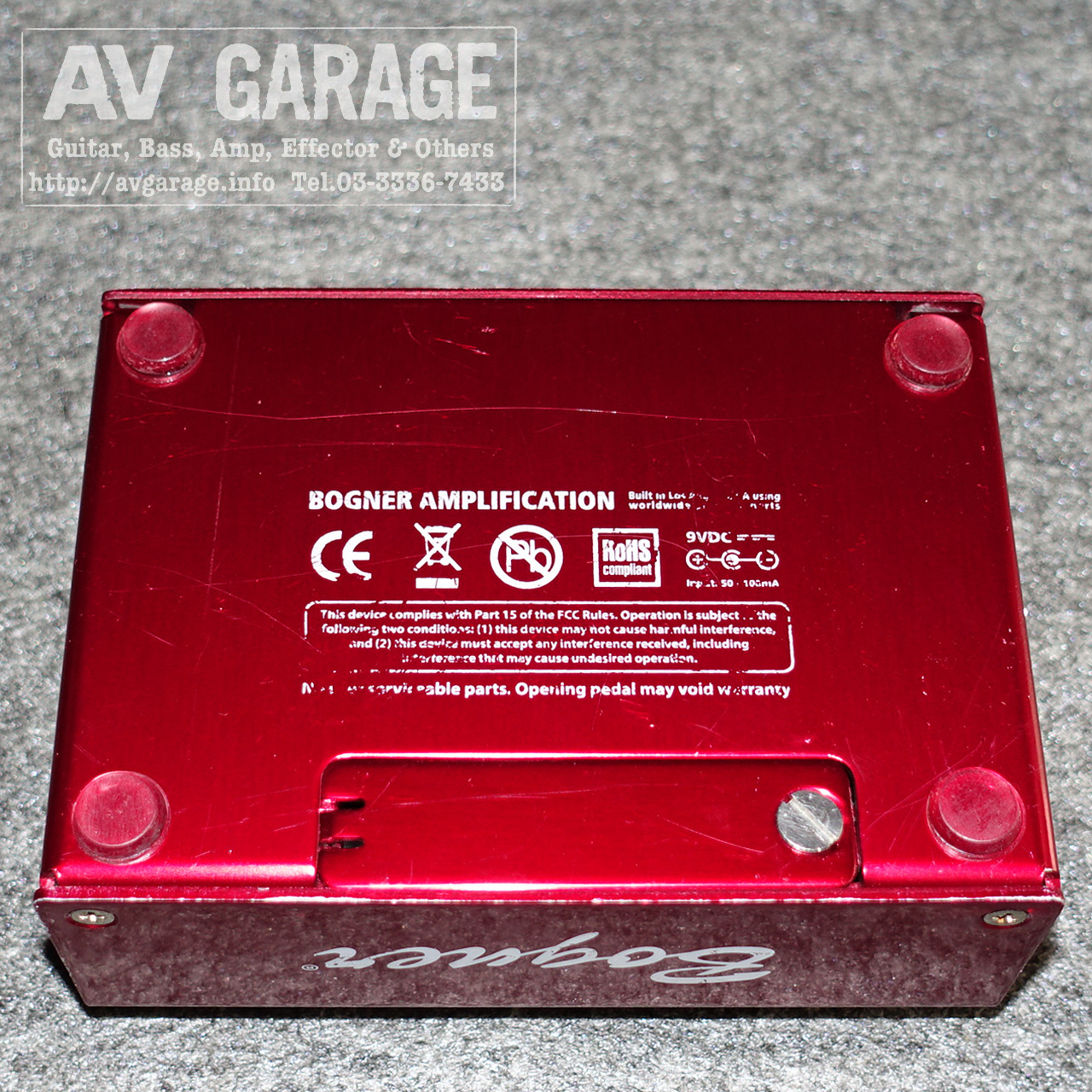 Bogner ECSTASY RED（中古）【楽器検索デジマート】