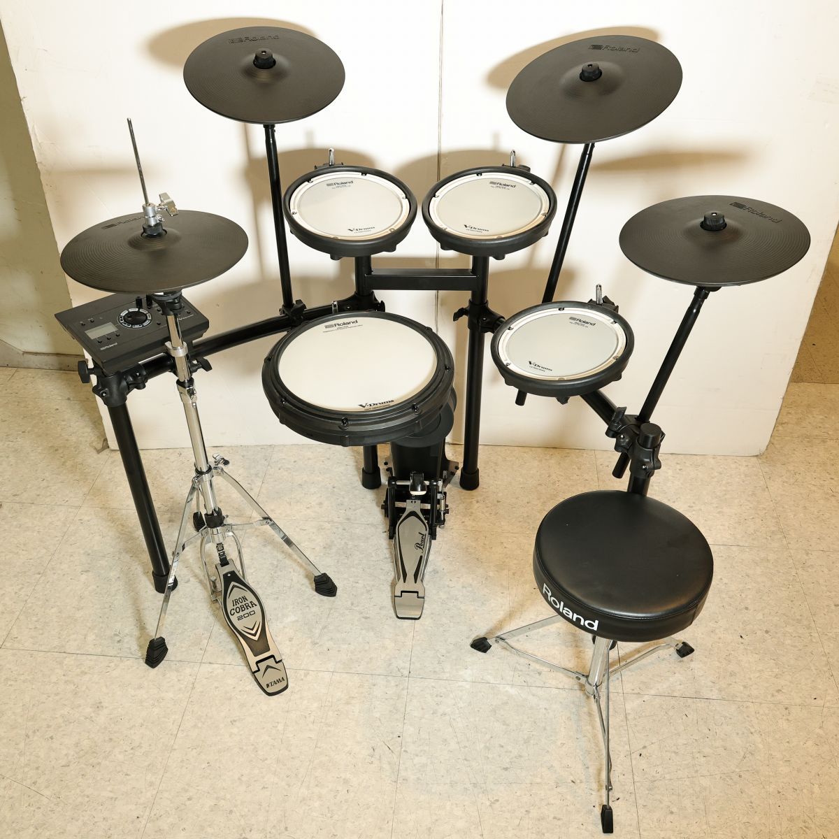 Roland TD-17KVX-S V-Drums Kit ペダル ハイハットスタンド付属 電子