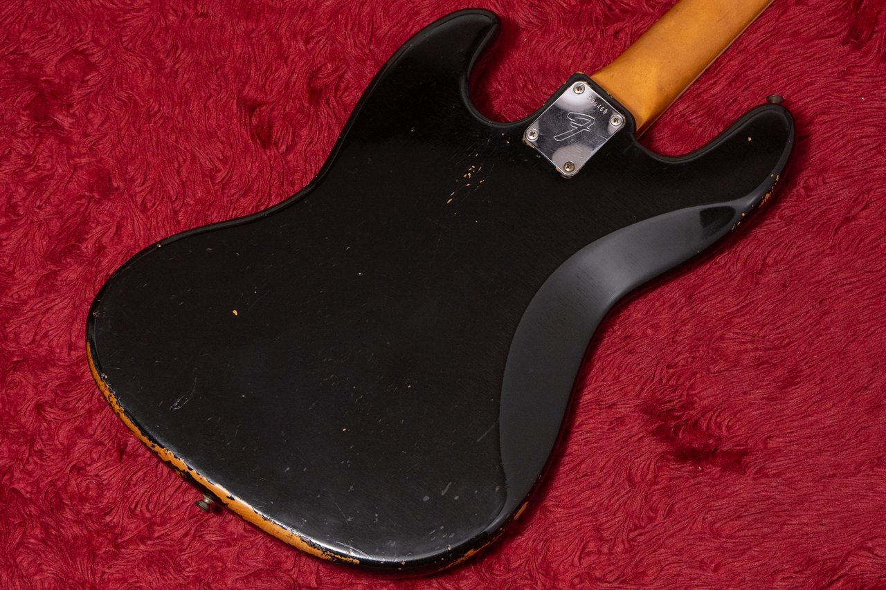 Fender 1968 Jazz Bass Original Black 4.245kg #230469【GIB横浜