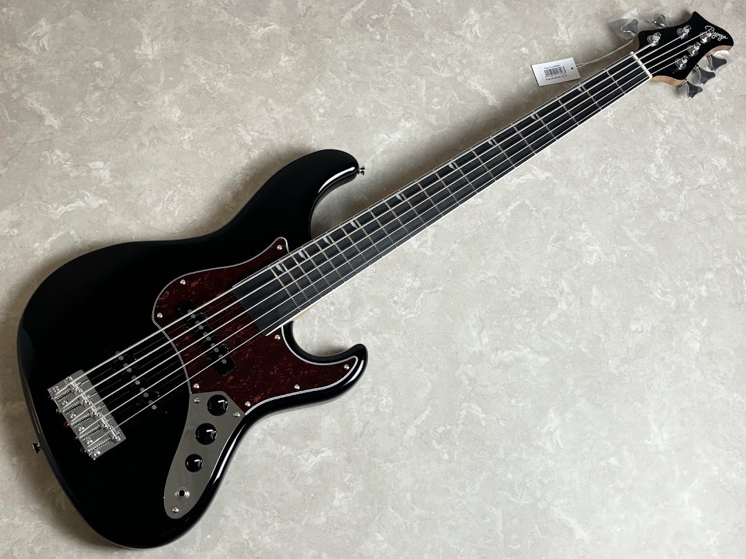 RYOGA VAL-BASS5 BLK 5弦ベース パッシブ 北米産アルダーボディ ジャズ
