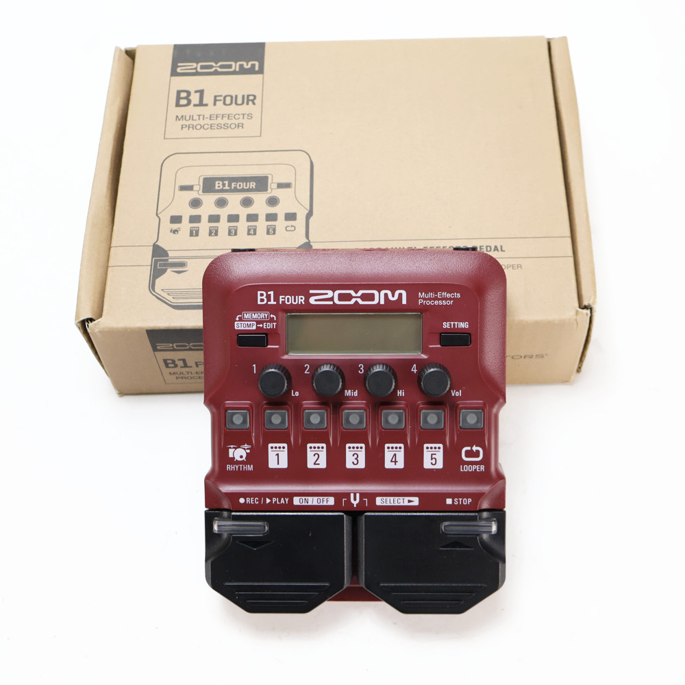 ZOOM 【中古】 ベースマルチエフェクター ZOOM B1 FOUR（中古/送料無料