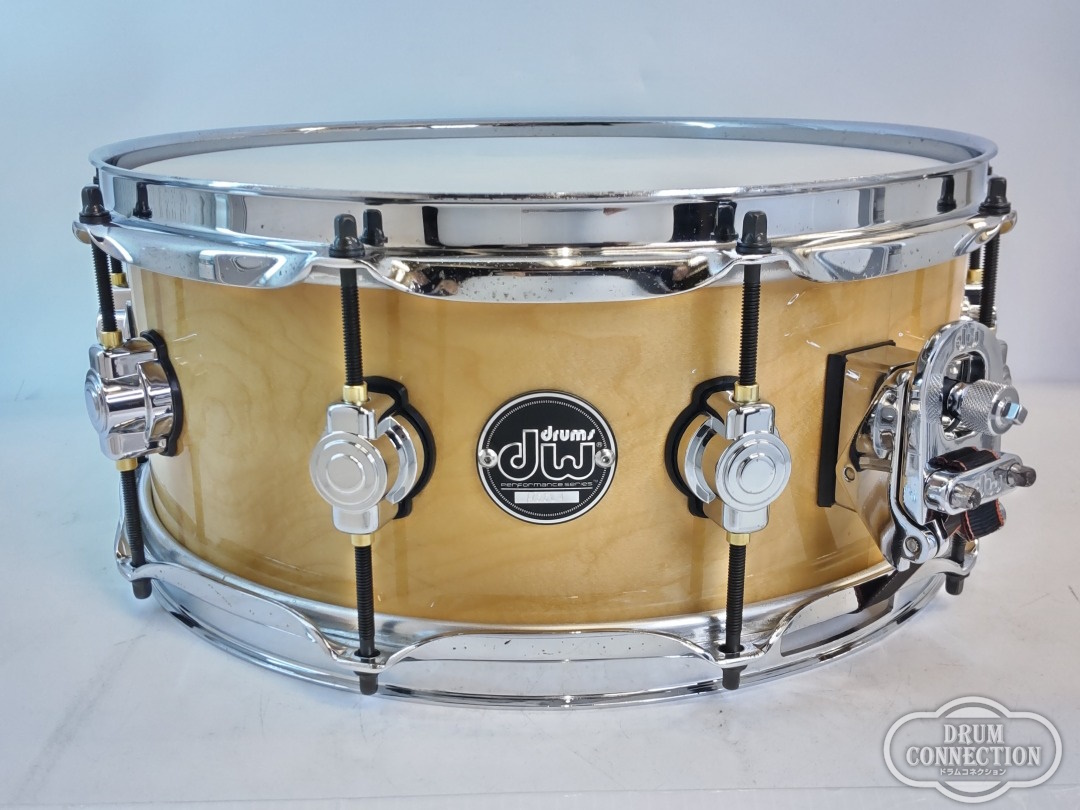 dw drums スネアドラム ALL-MAPLE SHELL 14インチ ☆ハードケース付属 