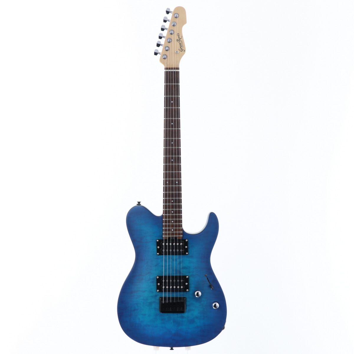 GrassRoots G-TB-55R MOD See Thru Blue Sunburst Satin 【心斎橋店