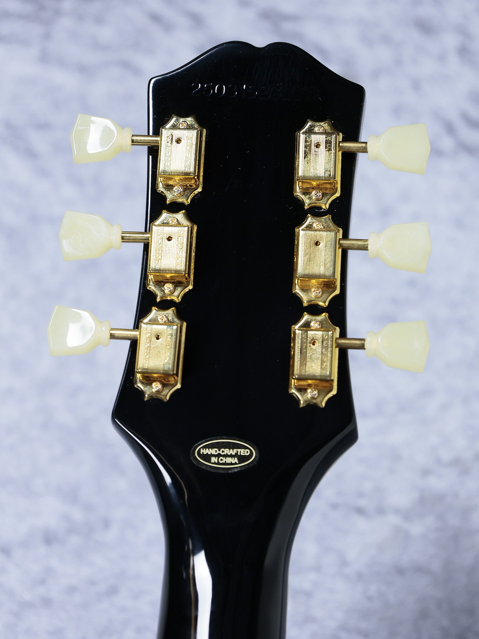 Epiphone Les Paul Custom p-90 Ebony #25031523229【3.83kg