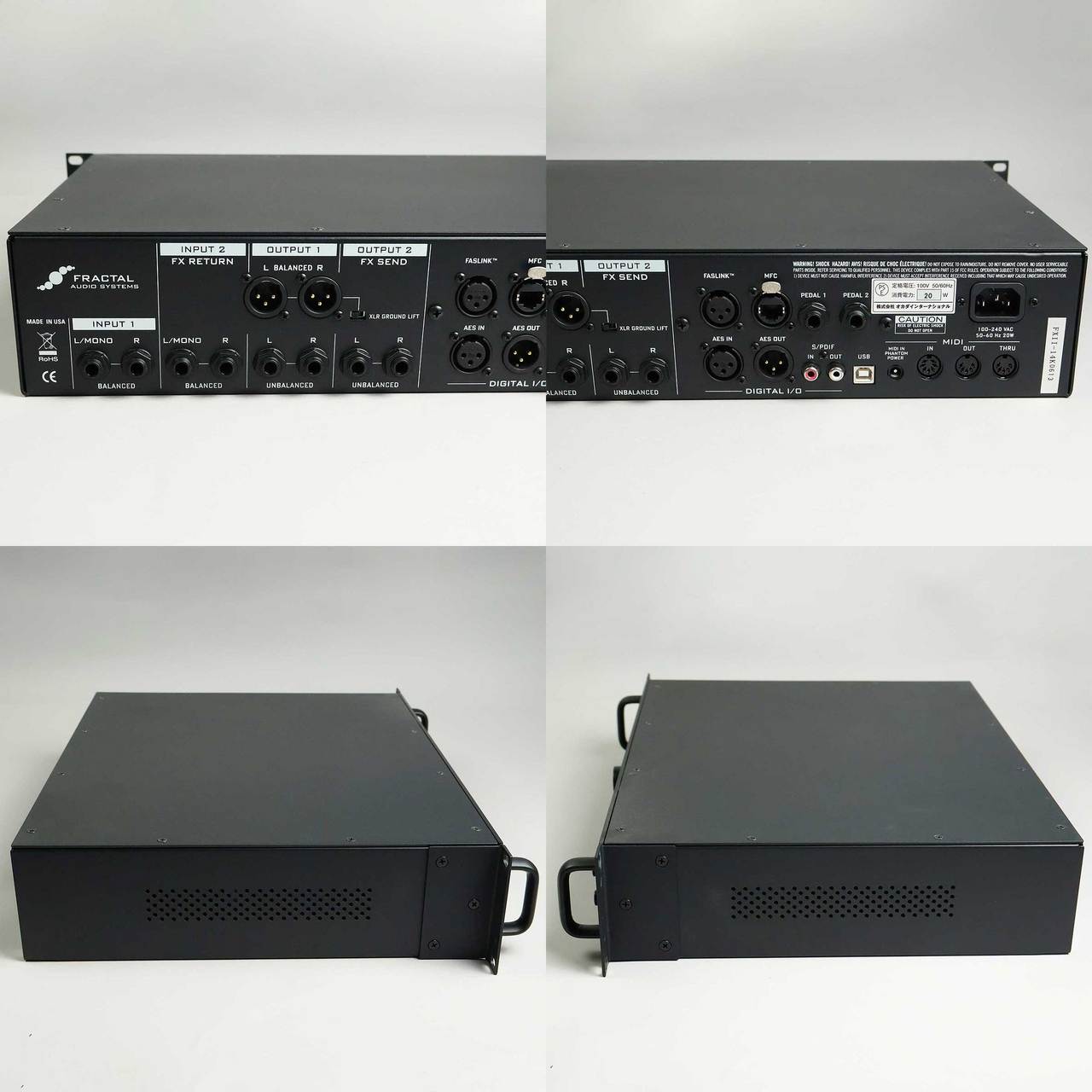 FRACTAL AUDIO SYSTEMS Axe-Fx II XL Plus+MFC-101 プリアンプ