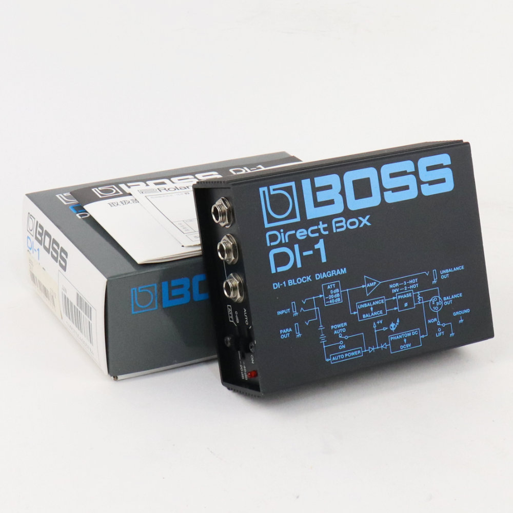 【ほぼ新品未使用】BOSS ダイレクトボックス DI-1 Amazon | BOSS ボス ダイレクトボックス DI-1 オートパワーオフ