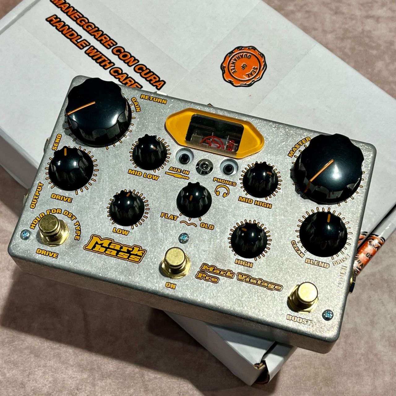 Markbass Mark Vintage Pre べースプリアンプ　美品‼️ Mark Bass Mark Vintage Pre [MAK-VPRE] ｜イケベ楽器店