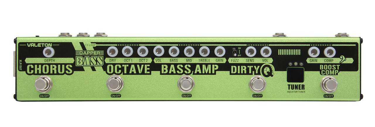 VALETON DAPPER BASS ダッパー・ベース ベース用ストリップ式マルチ