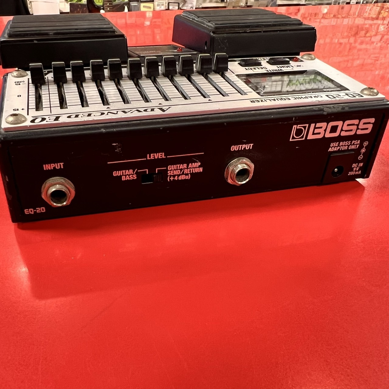 BOSS EQ-20 2ペダルグラフィックイコライザー 【USED】(中古 BOSS EQ-20 2ペダルグラフィックイコライザー 【USED】(中古