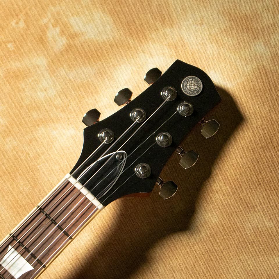 Guitar Gallery File.0011 / Kz One Semi-Hollow F-Hole Carved