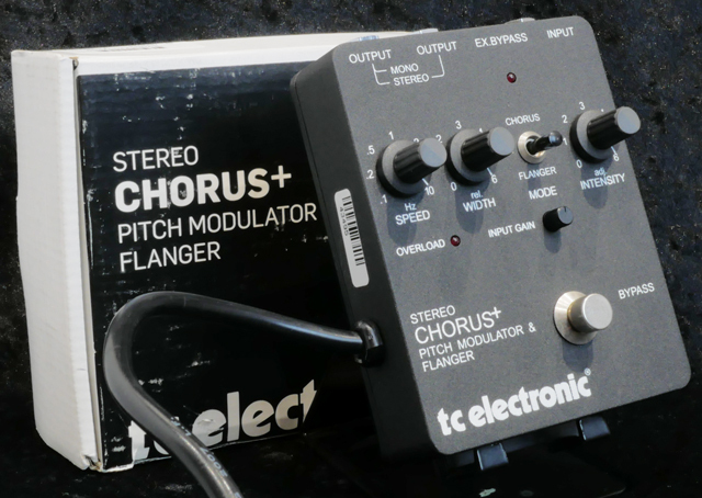 tc electronic STEREO CHORUS+ Pitch Modulator & Flanger（中古