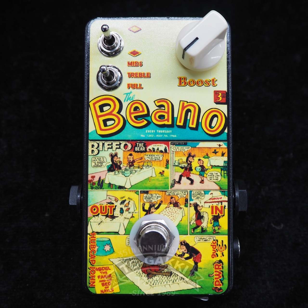 ギター Hubcap John Pedal Beano booster Beano booster treble booster/range master ｜SOUNDMART