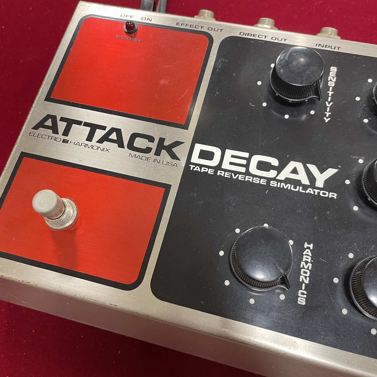 Electro-Harmonix Attack Decay Tape Reverse Simulator 【ビンテージ