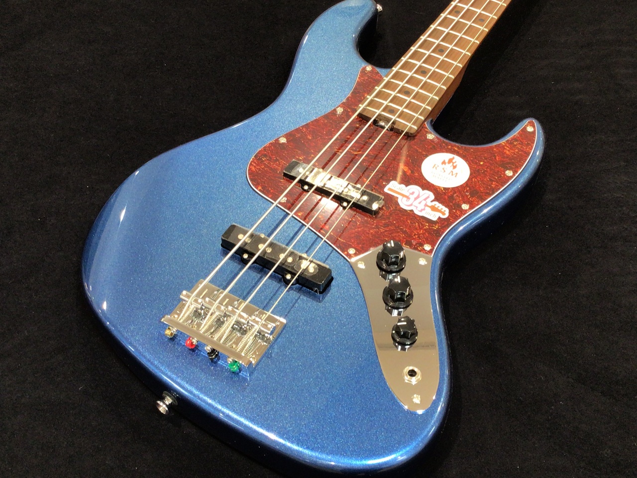【手渡し限定・栃木県より出品】Bacchus WL4-STD/RSMエレキベース WL4-STD/RSM BLK (Bacchus / バッカス) エレキベース