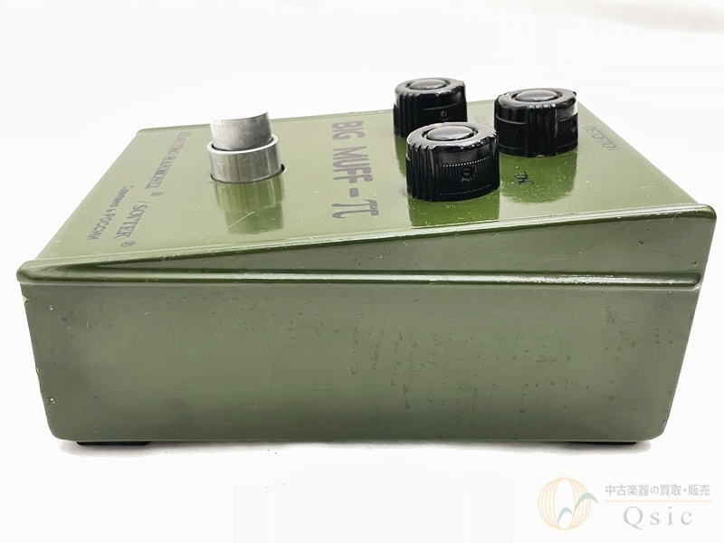 Electro-Harmonix BIG MUFF Pi ARMY GREEN Bubble font [VMM26]【梅田
