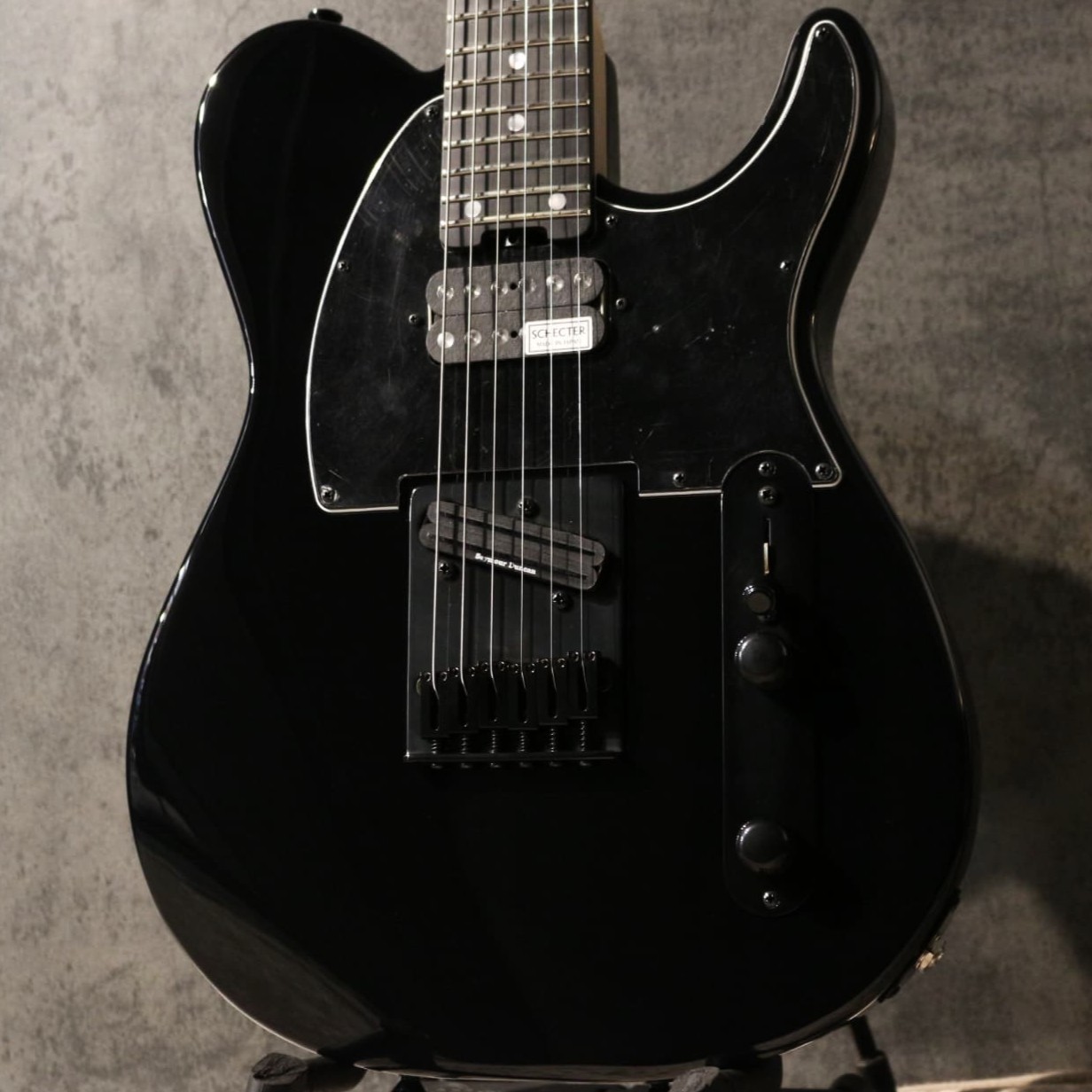 SCHECTER 【漆黒指板】KR-24-KC-MH ~Black~ #S2507258【3.61kg】【艶
