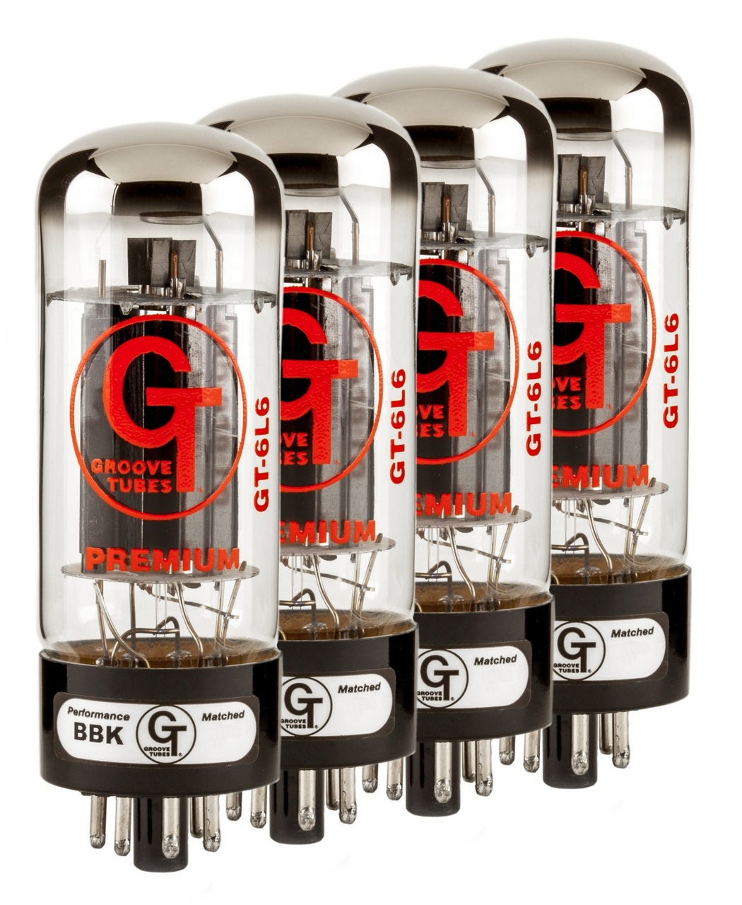 Fender GT6L6B パワー管 4本セット Fender Groove Tubes GT-6L6-S Tubes QUARTET（新品）【楽器検索