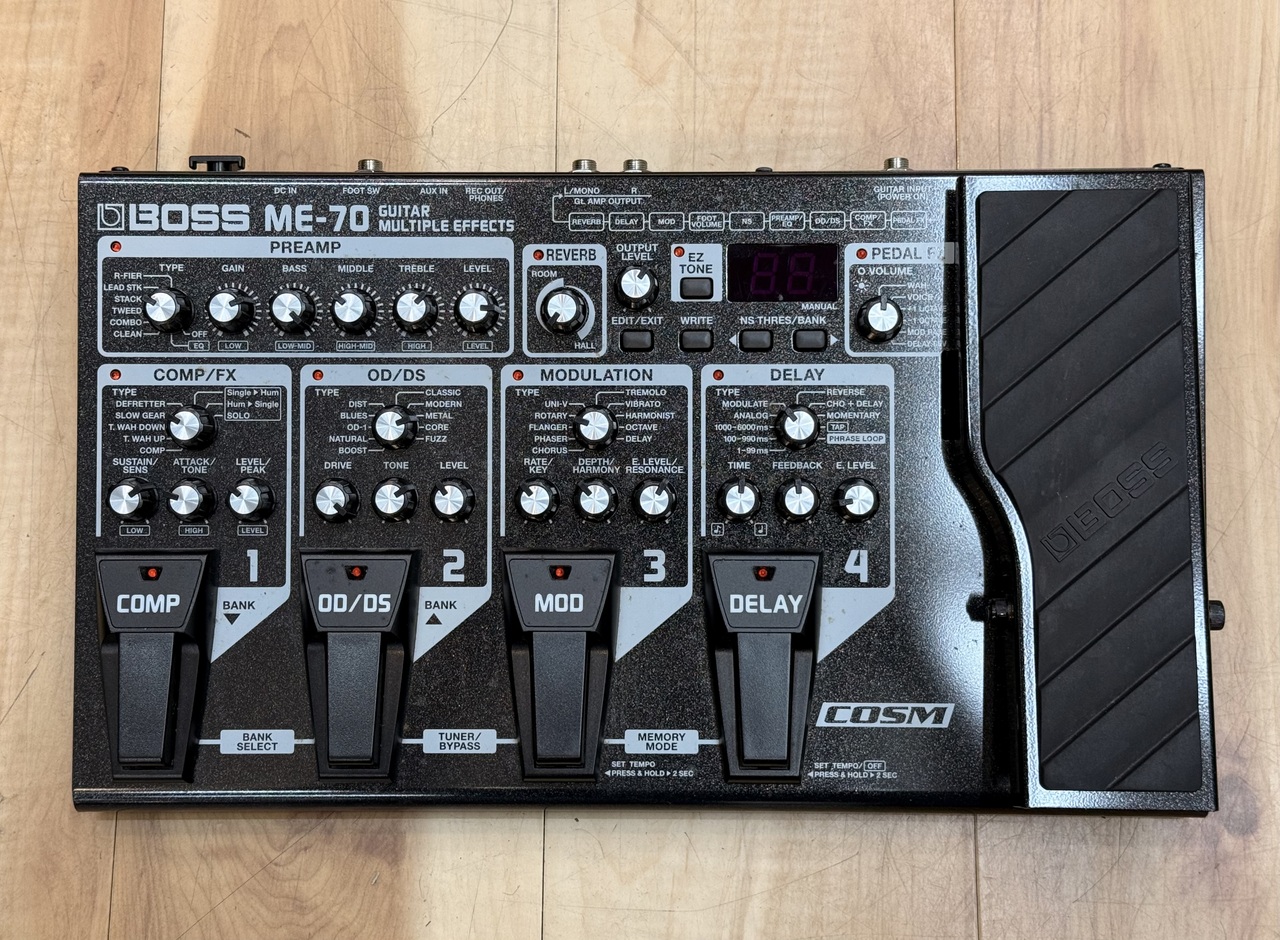 BOSS ME-70 Guitar Multiple Effects（中古）【楽器検索デジマート】
