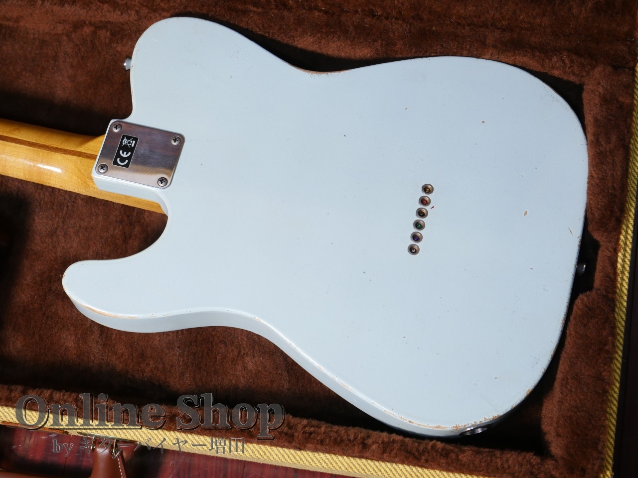 Nacho Guitars USED 2023s 50's Whiteguard Medium Aging Sonic Blue 