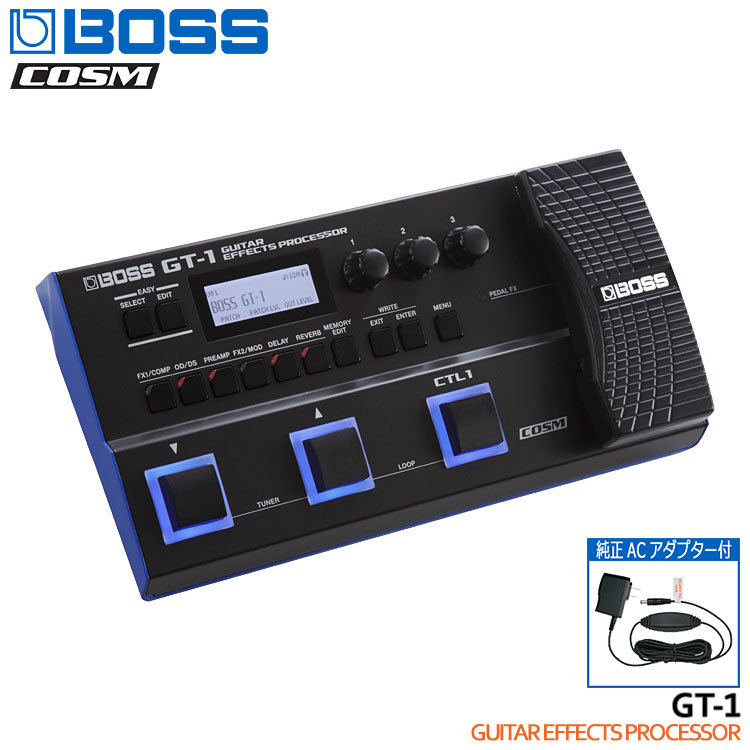 BOSS マルチエフェクター GT-1 純正アダプターセット ボス エフェクター