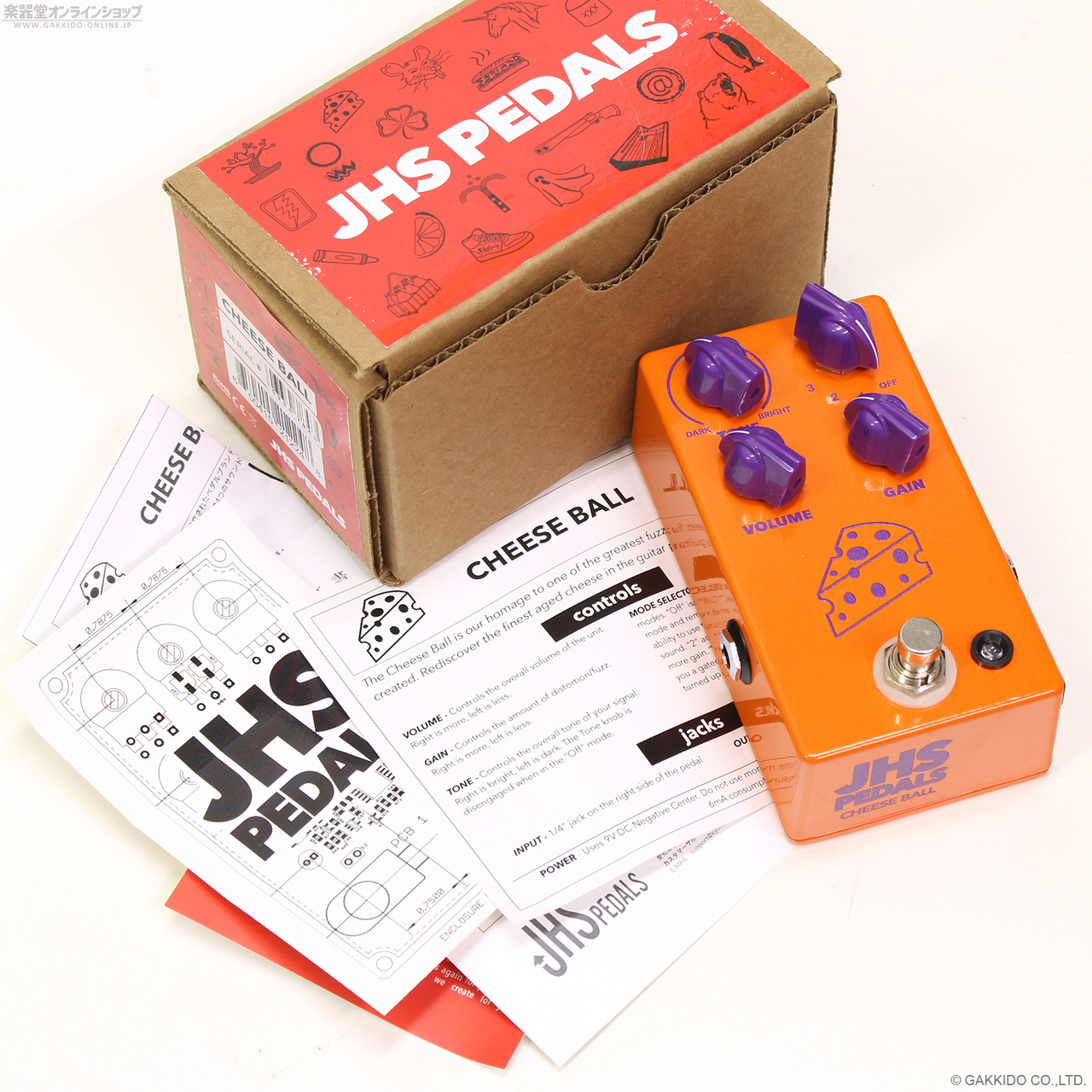 JHS Pedals Cheese Ball（新品）【楽器検索デジマート】