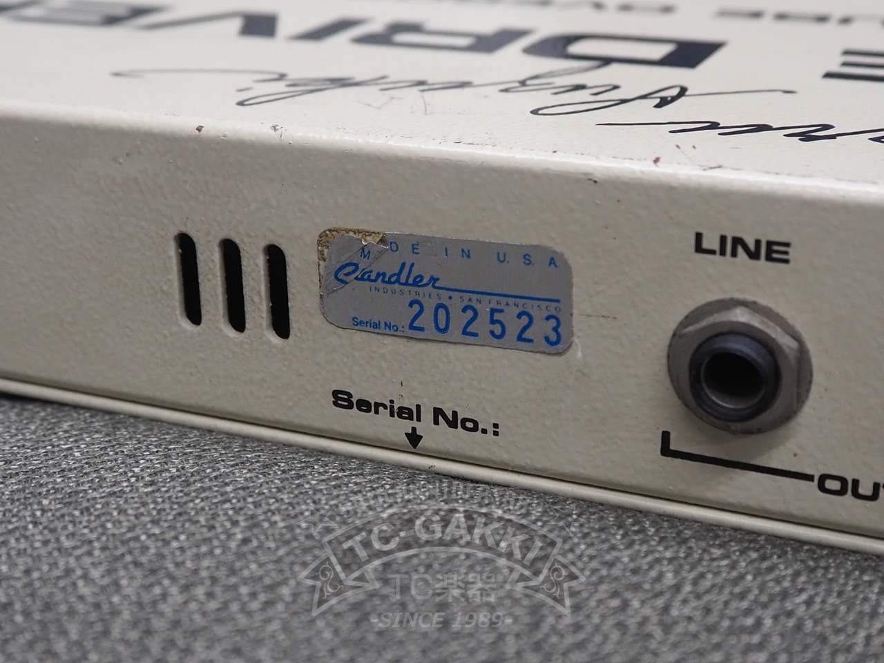 ギター Chandler TUBE DRIVER Rack Chandler 1990's Tube Driver Rack Type - GUITAR TRADERS