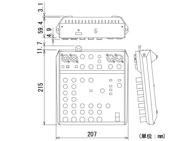 Soundcraft Notepad 8FX ◇ 8ch小型ミキサー エフェクター搭載（新品