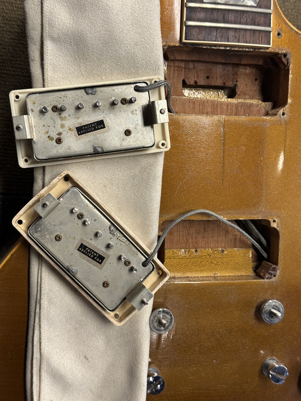 Gibson 1968 Les Paul Standard Gold Top Conversion【4.39kg