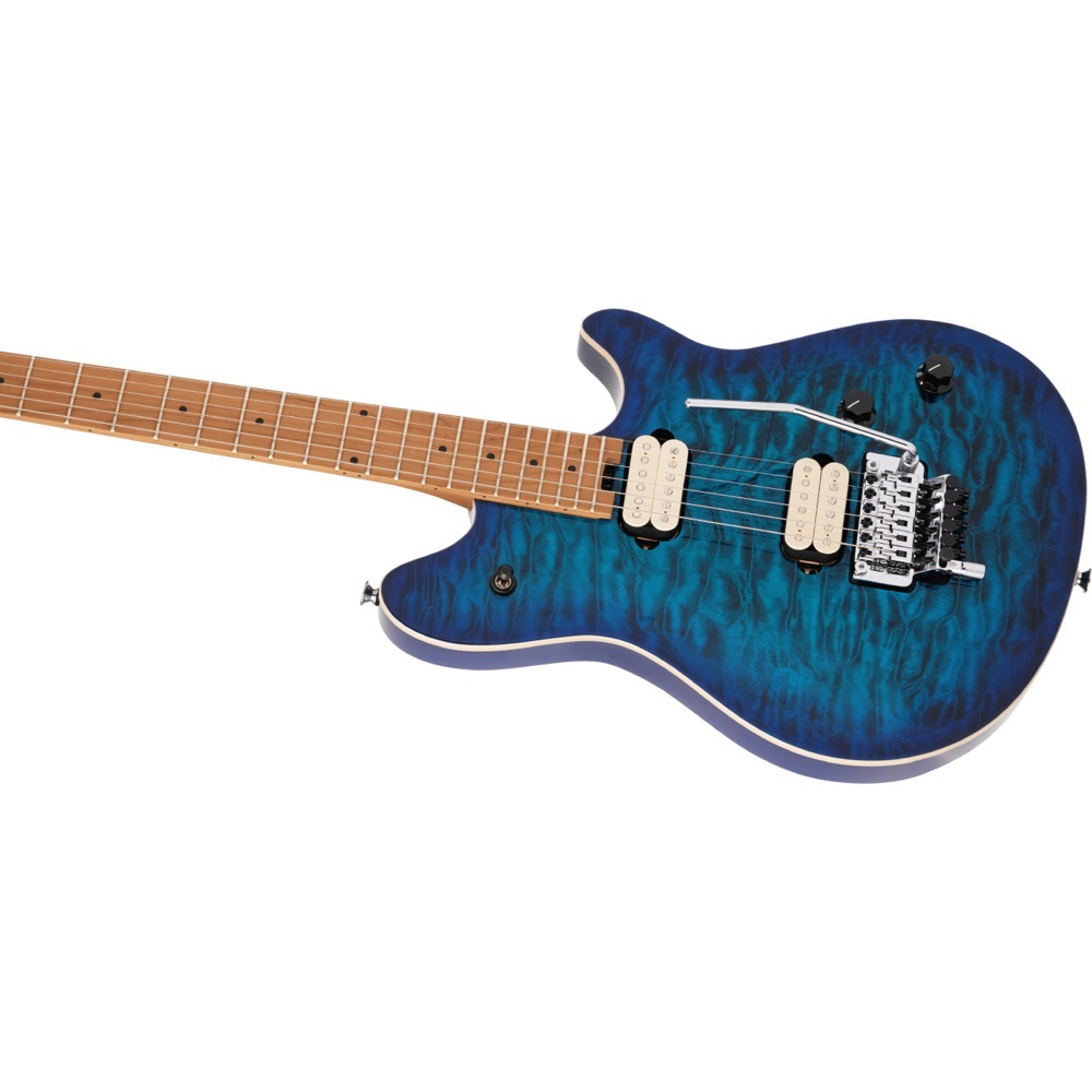 EVH Wolfgang Special QM Baked Maple Fingerboard Chlorine Burst