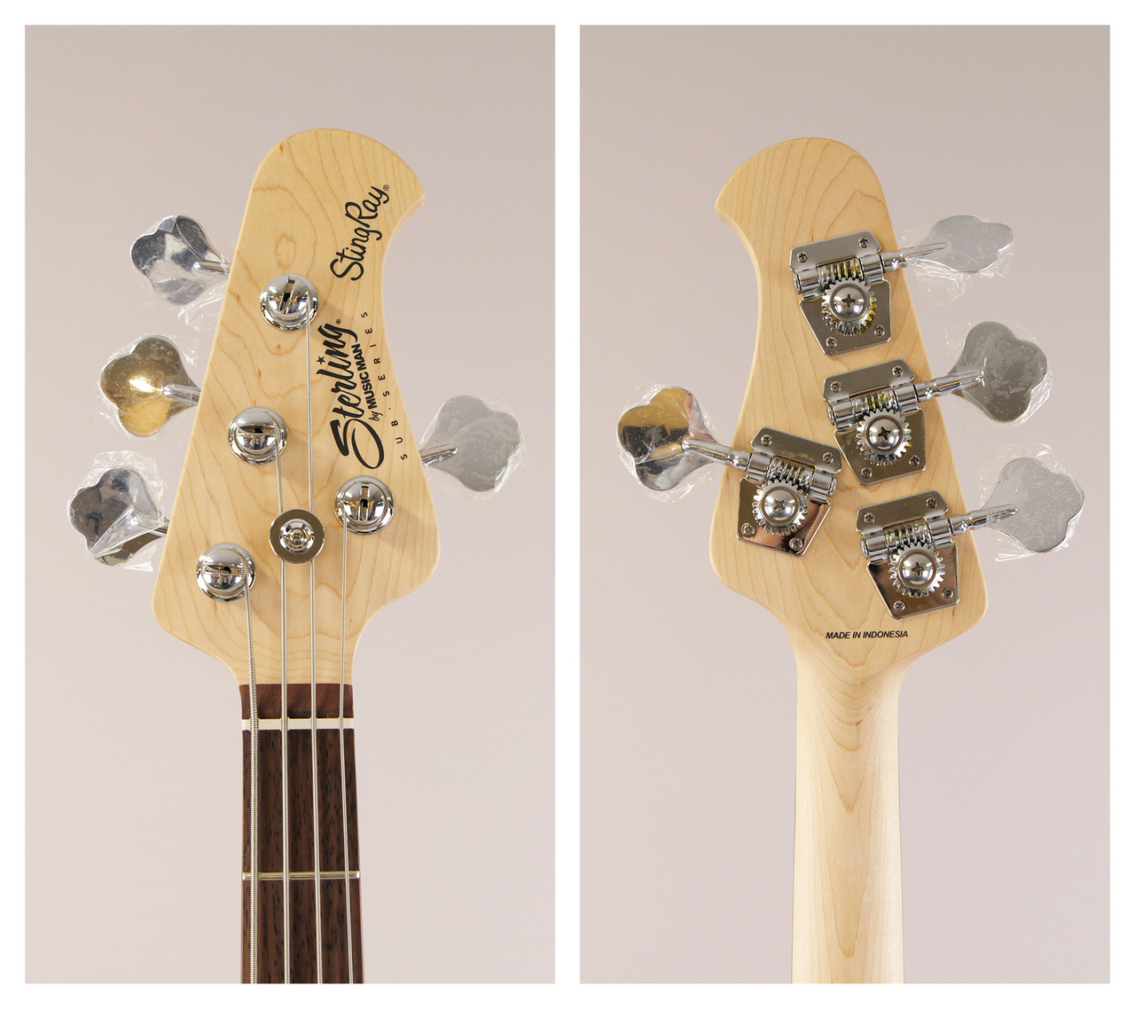 Sterling by MUSIC MAN S.U.B. RAY4 (Trans Black Satin)（新品/送料