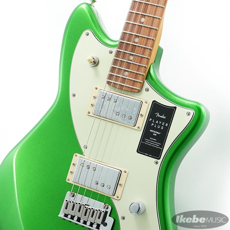 美品 Fender Mexico Player Plus Meteora HH 中古】Fender Mexico / Player Plus Meteora HH 3-Color