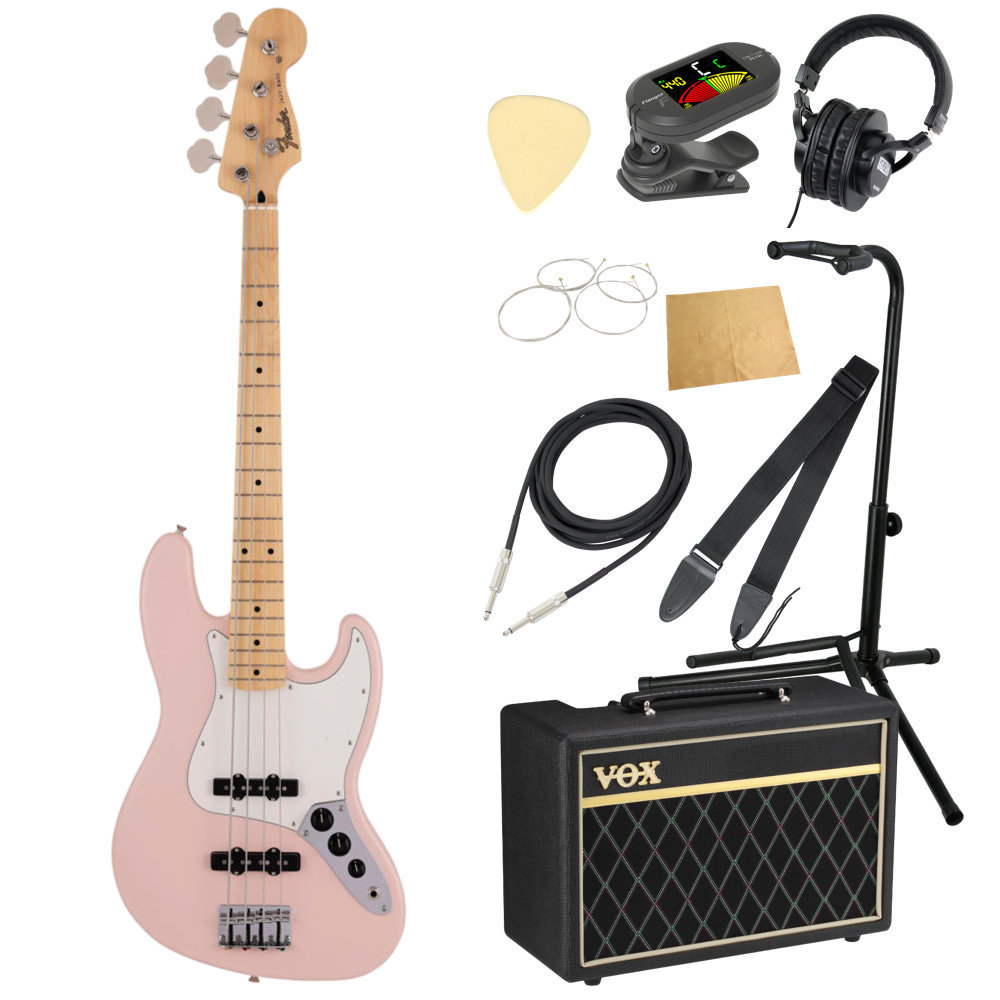 Fender Made in Japan Junior Collection Jazz Bass MN SATIN SHP VOX