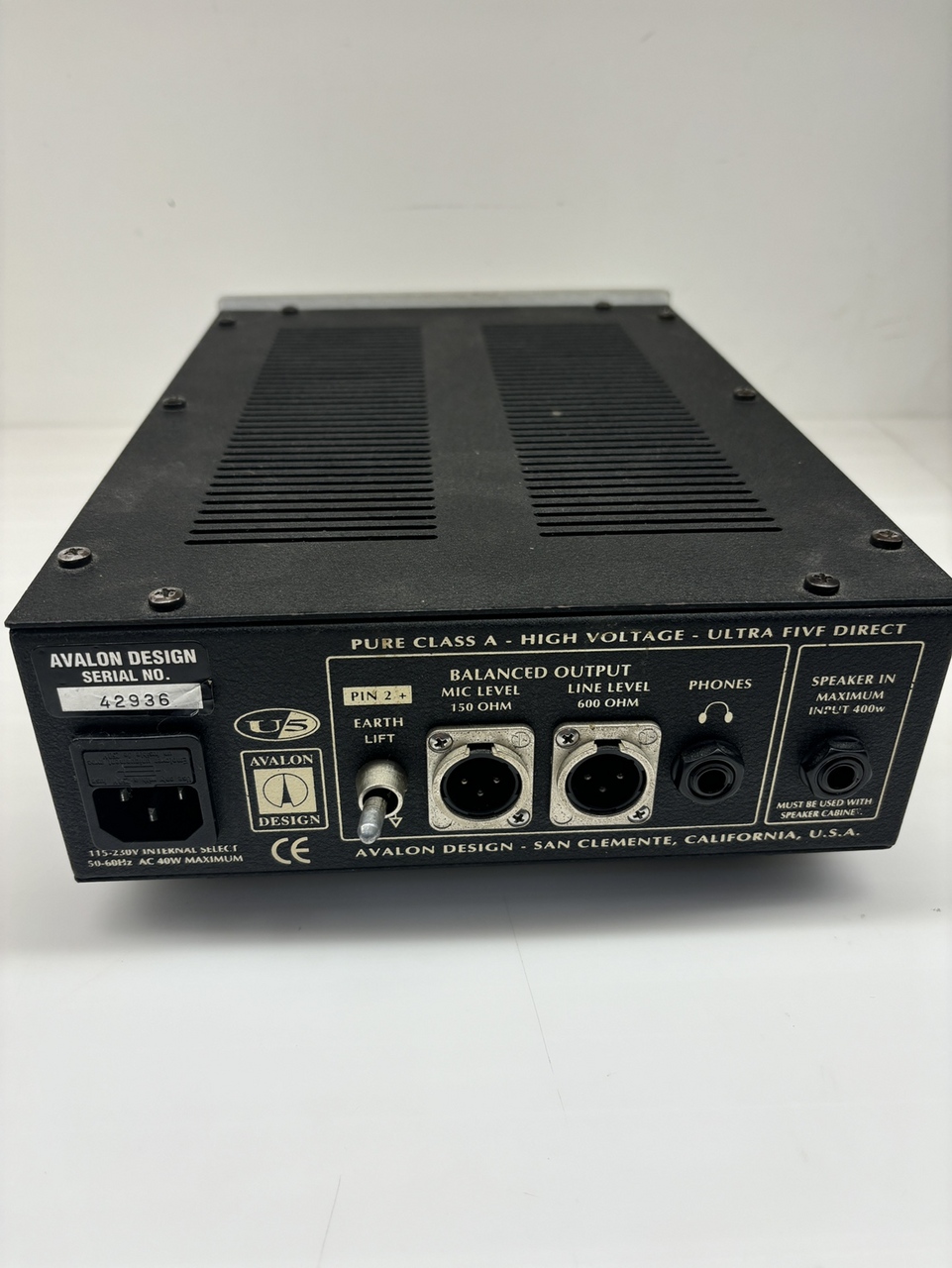 AVALON DESIGN 【中古】U5【現物写真】（中古/送料無料）【楽器検索