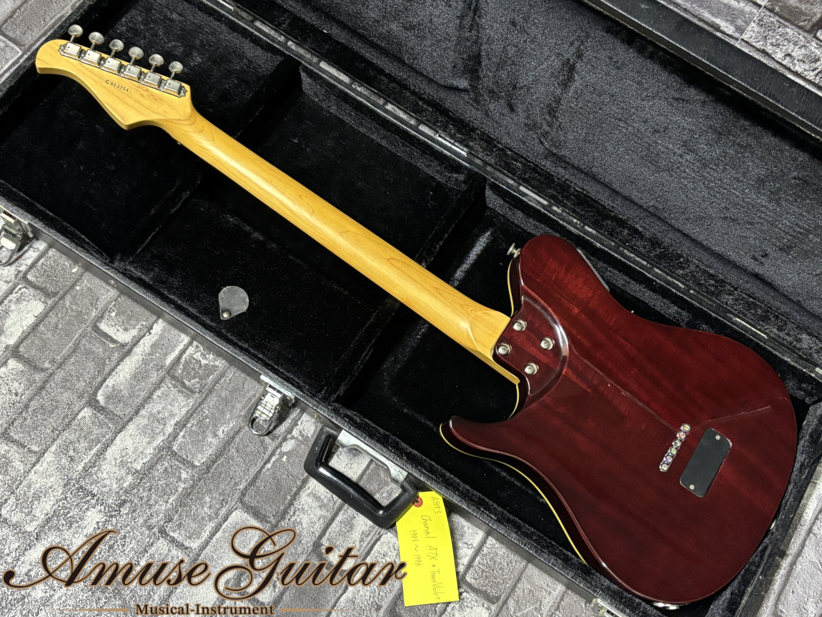 Charvel ATX # Trans Violet 1993~1996年製【Optional figured Maple